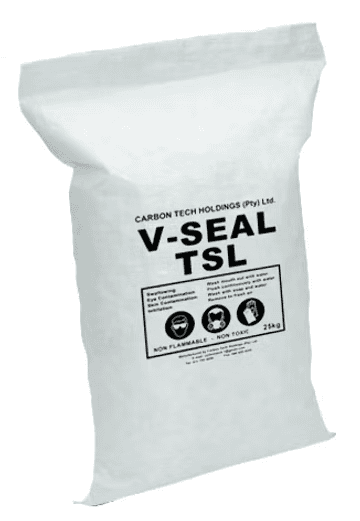 High-quality V-SEAL TSL sealing gel bag used in mining and industrial applications for reliable, high-performance sealing.